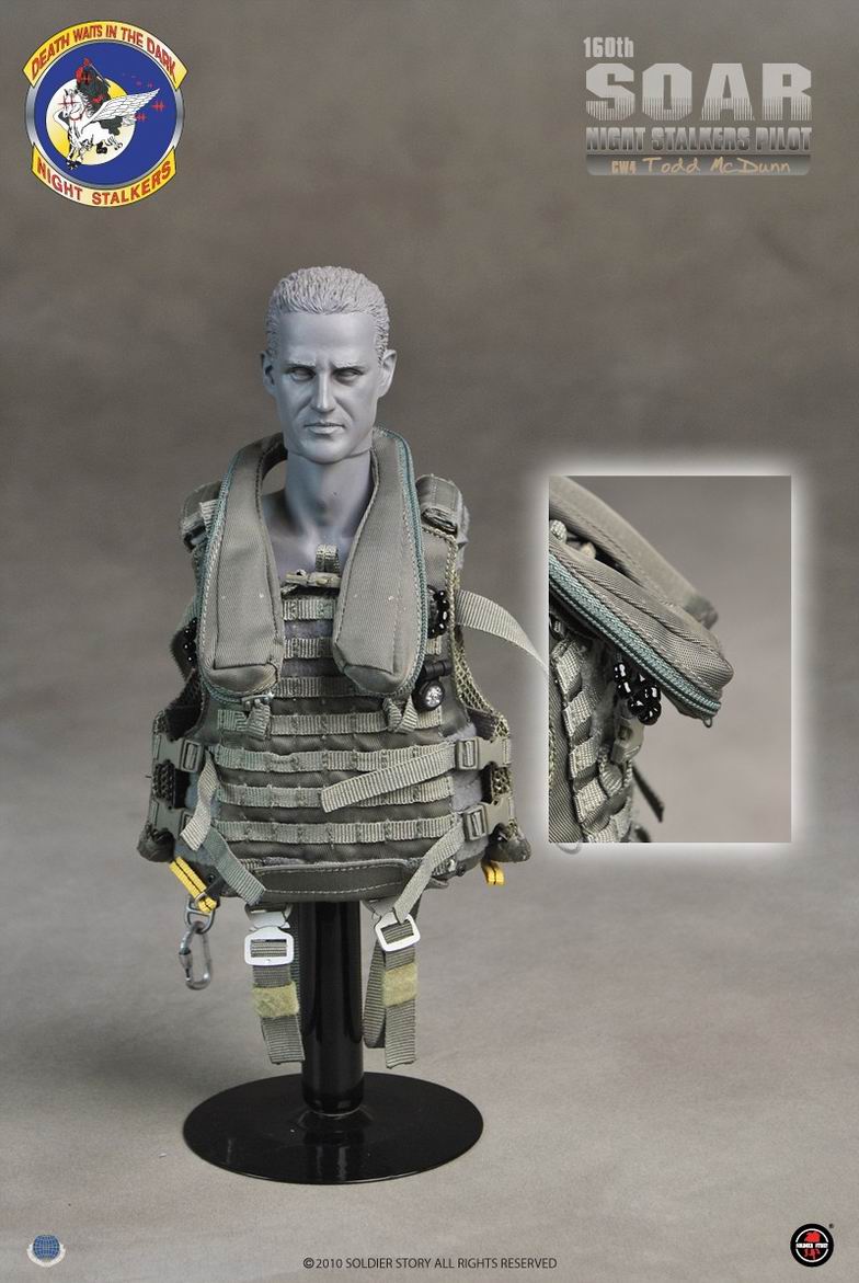 1:6 scale Soldier Story 160th SOAR Nightstalkers Pilot Todd McDunn 12" Figure