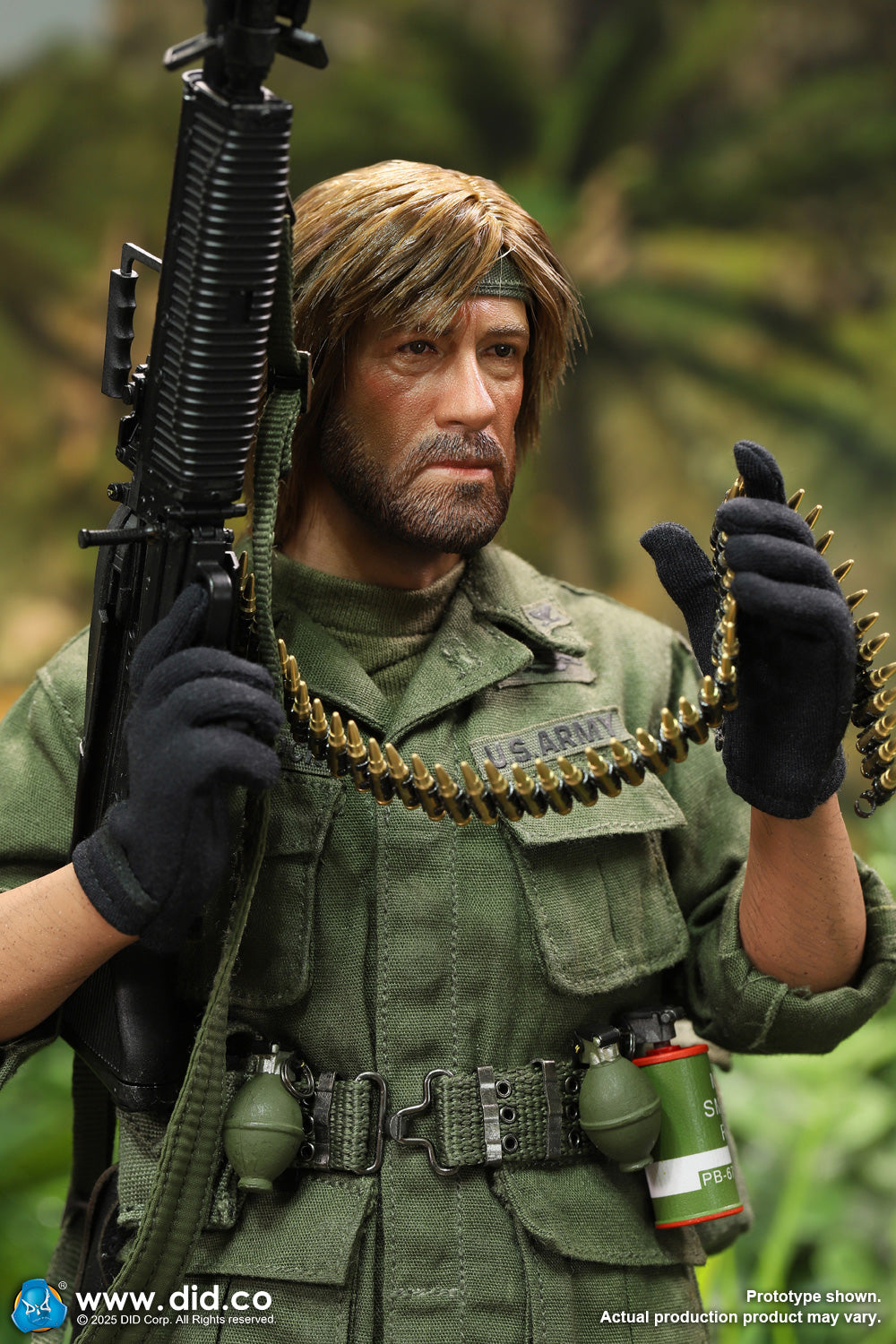 1:6 scale DiD V80184 Vietnam War U.S. Army Colonel James 12" Figure