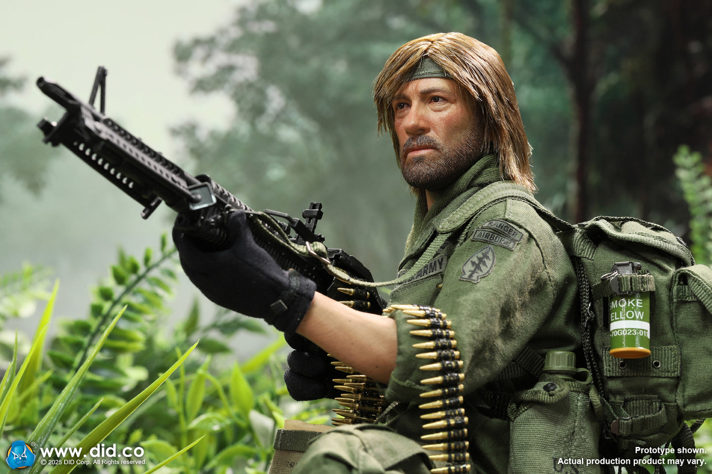 1:6 scale DiD V80184 Vietnam War U.S. Army Colonel James 12" Figure