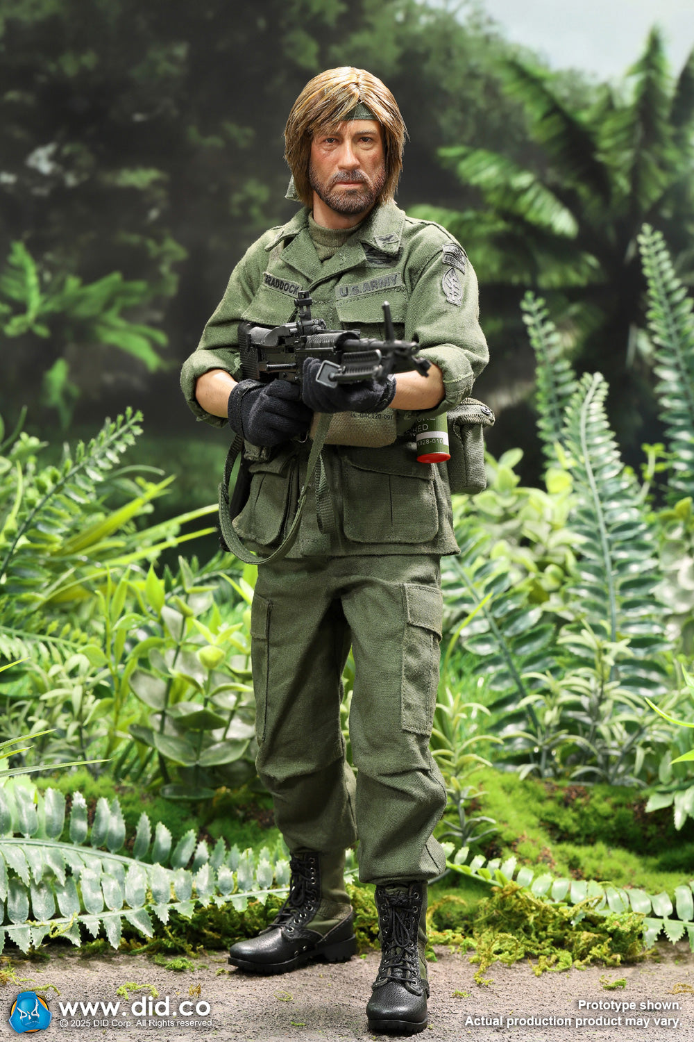 1:6 scale DiD V80184 Vietnam War U.S. Army Colonel James 12" Figure