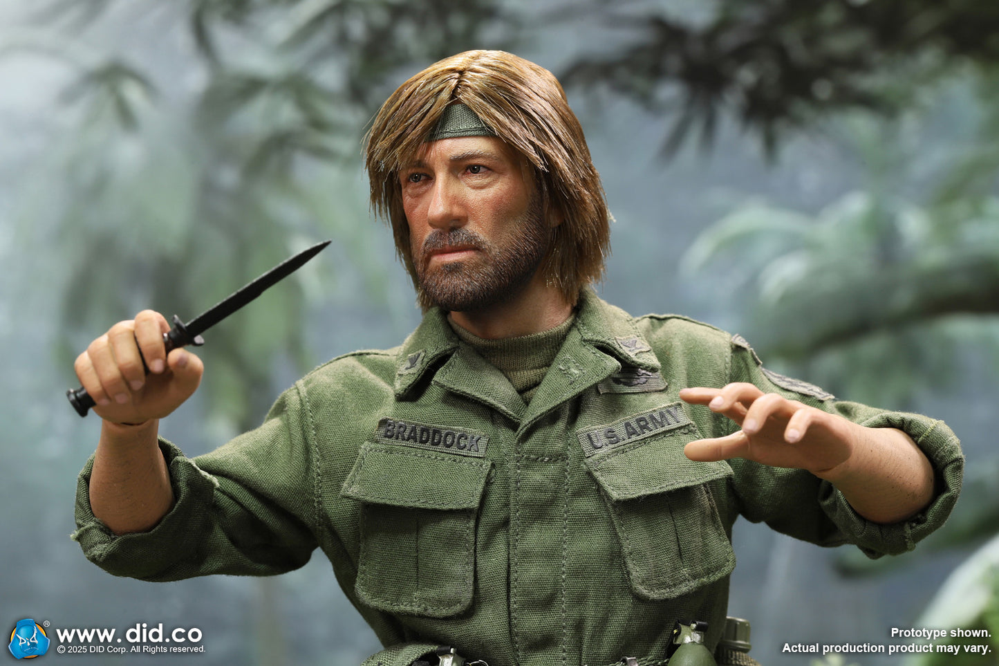 1:6 scale DiD V80184 Vietnam War U.S. Army Colonel James 12" Figure