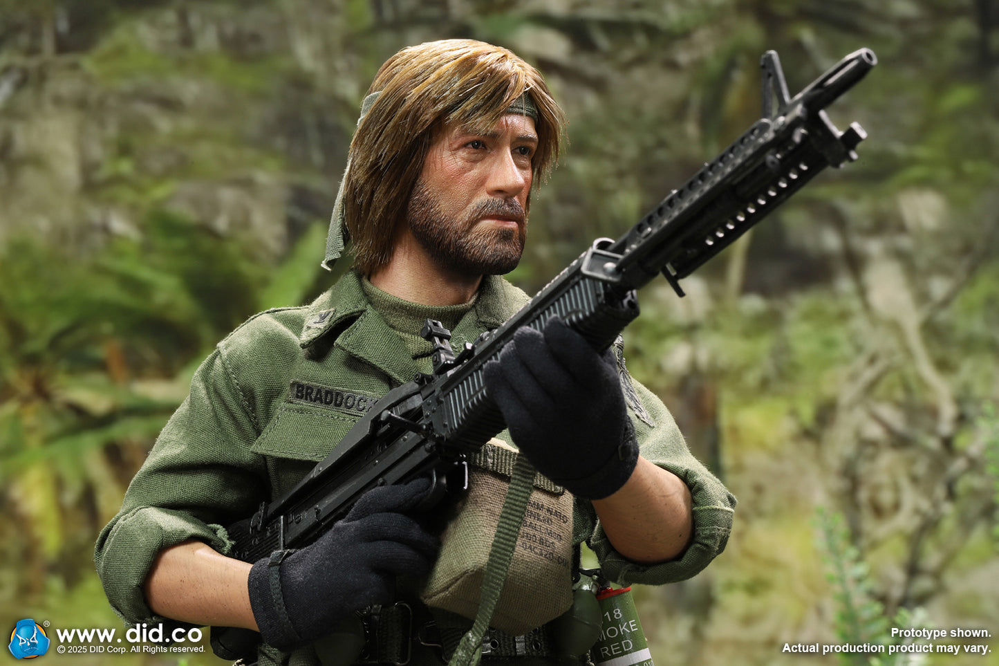 1:6 scale DiD V80184 Vietnam War U.S. Army Colonel James 12" Figure