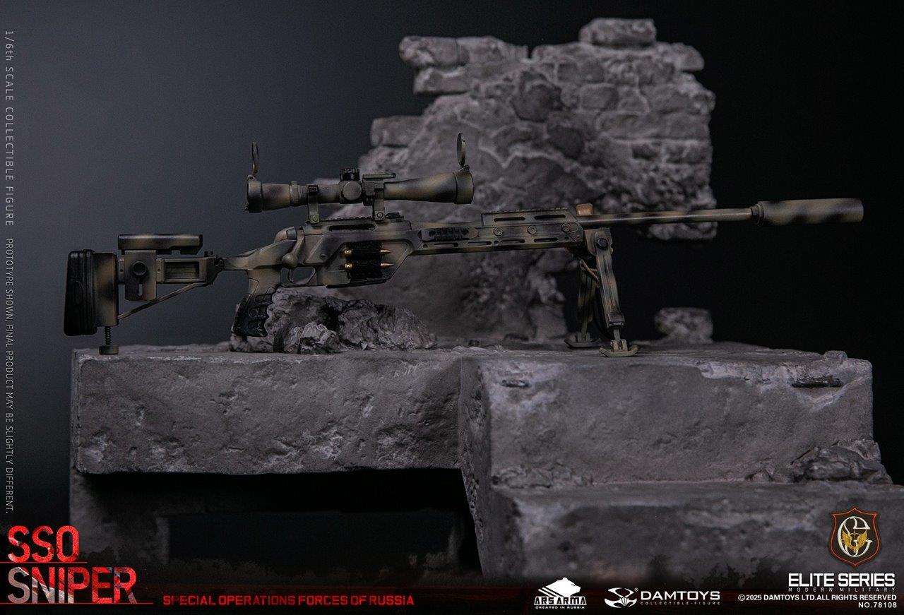 1:6 scale Damtoys 78108 Special Operations Forces of Russia (SSO) Sniper (PREORDER)