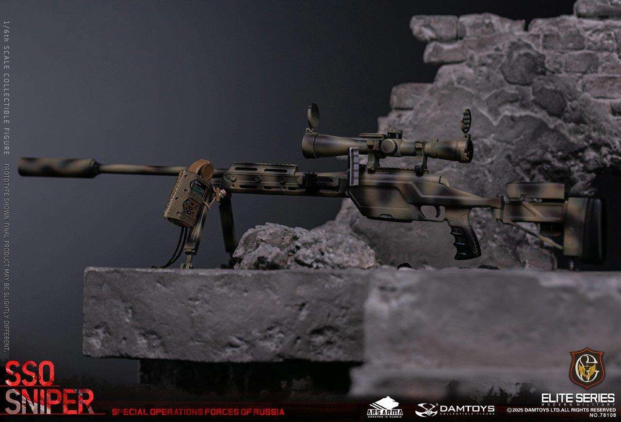 1:6 scale Damtoys 78108 Special Operations Forces of Russia (SSO) Sniper (PREORDER)