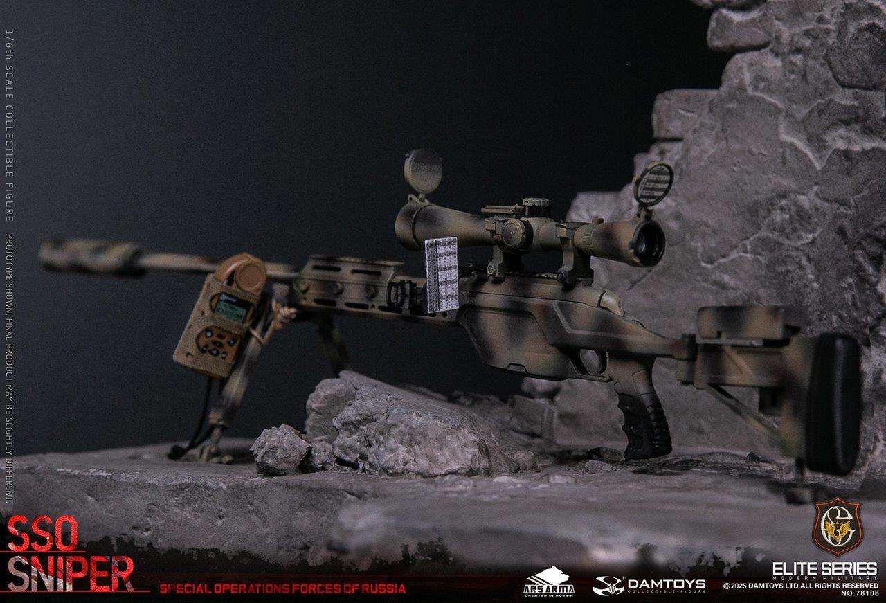 1:6 scale Damtoys 78108 Special Operations Forces of Russia (SSO) Sniper (PREORDER)
