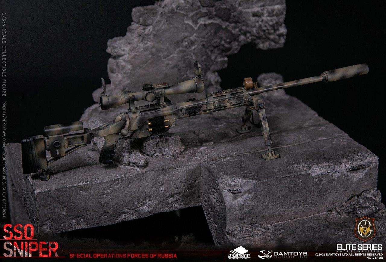1:6 scale Damtoys 78108 Special Operations Forces of Russia (SSO) Sniper (PREORDER)