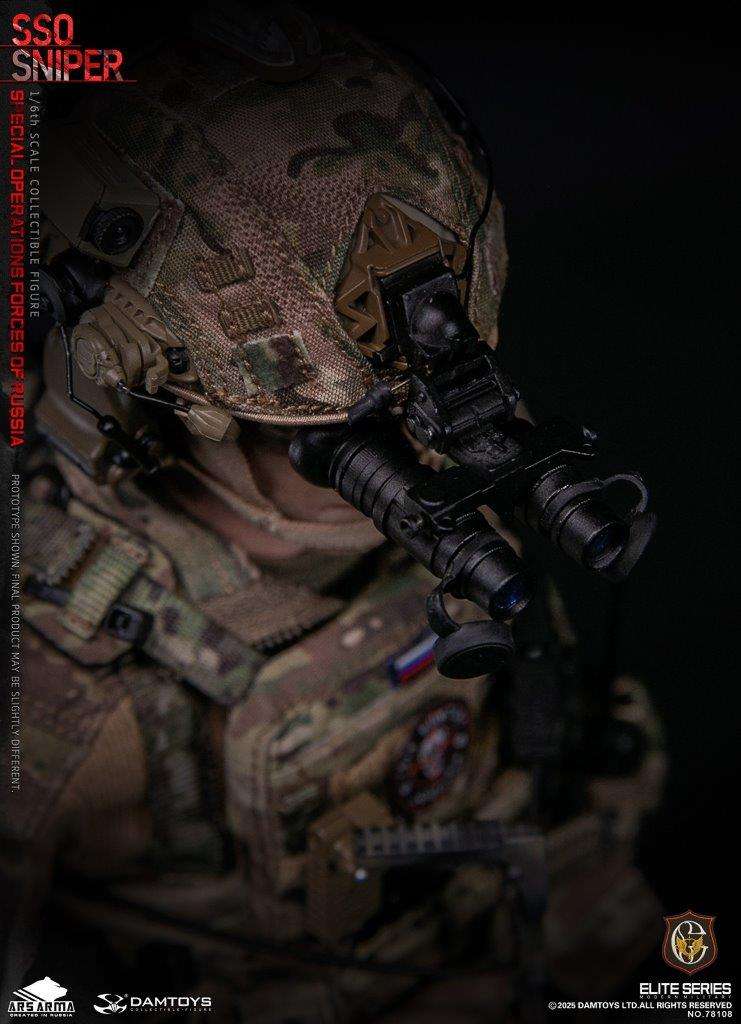 1:6 scale Damtoys 78108 Special Operations Forces of Russia (SSO) Sniper (PREORDER)