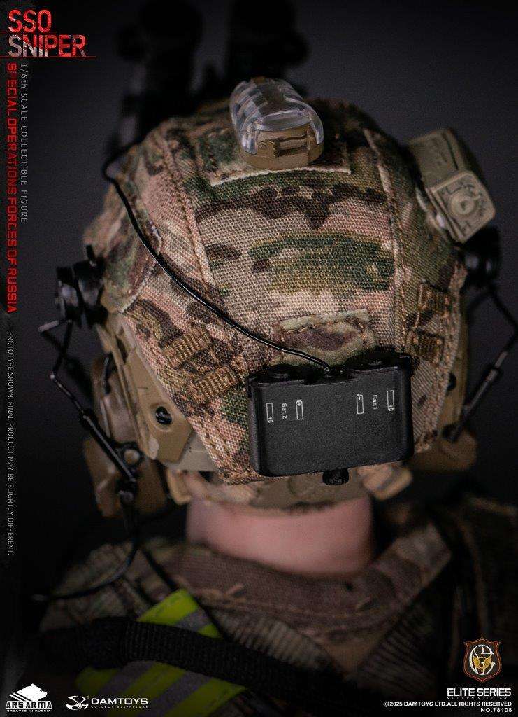 1:6 scale Damtoys 78108 Special Operations Forces of Russia (SSO) Sniper (PREORDER)