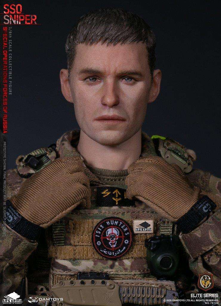 1:6 scale Damtoys 78108 Special Operations Forces of Russia (SSO) Sniper (PREORDER)