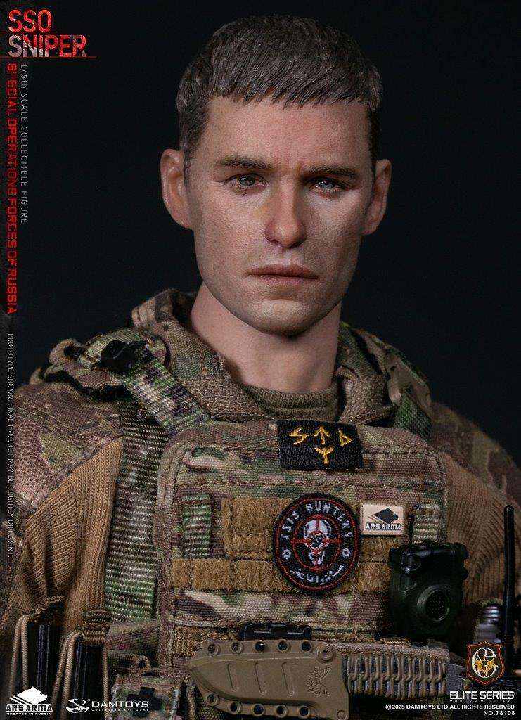 1:6 scale Damtoys 78108 Special Operations Forces of Russia (SSO) Sniper (PREORDER)