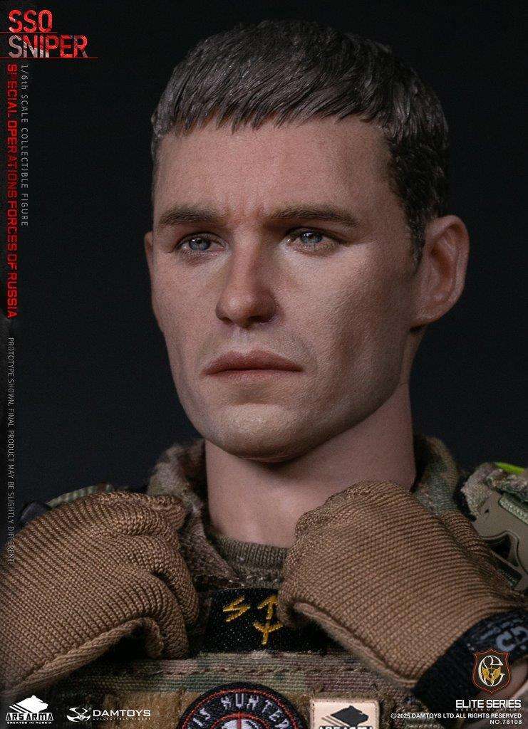 1:6 scale Damtoys 78108 Special Operations Forces of Russia (SSO) Sniper (PREORDER)