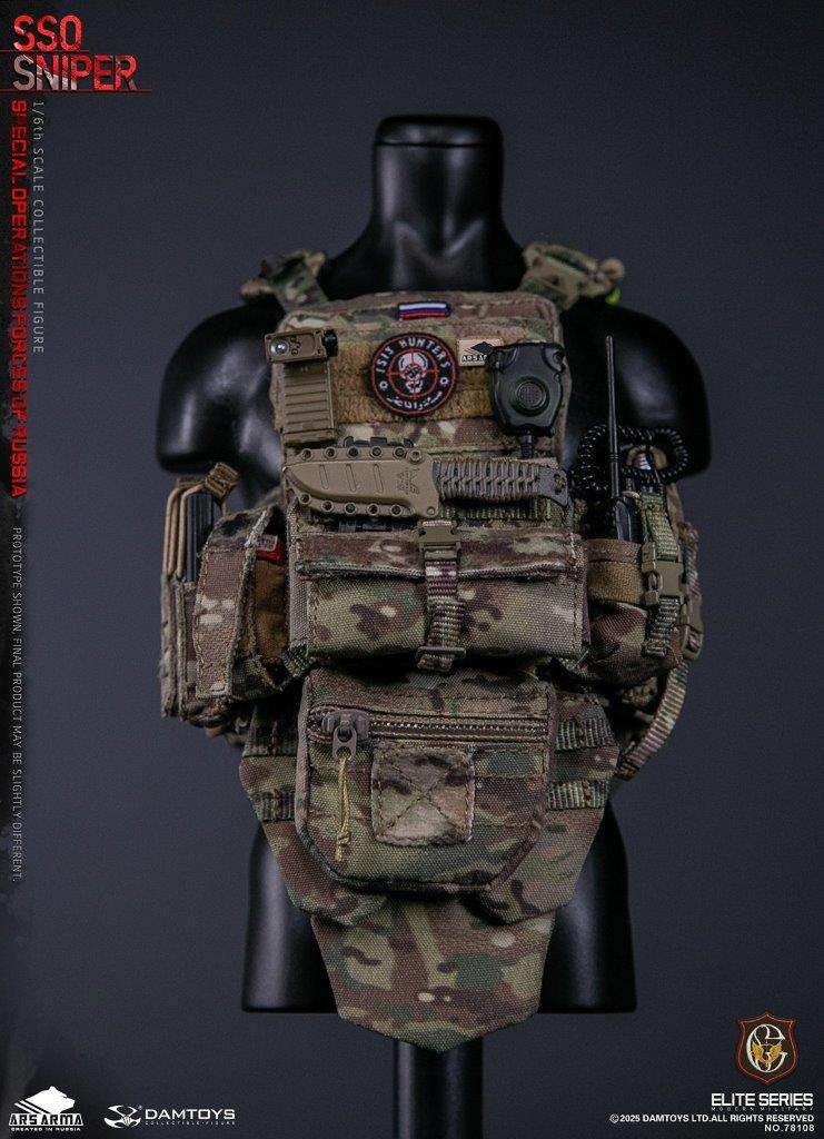 1:6 scale Damtoys 78108 Special Operations Forces of Russia (SSO) Sniper (PREORDER)