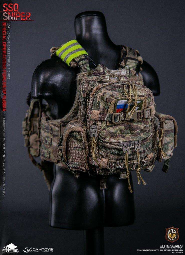 1:6 scale Damtoys 78108 Special Operations Forces of Russia (SSO) Sniper (PREORDER)