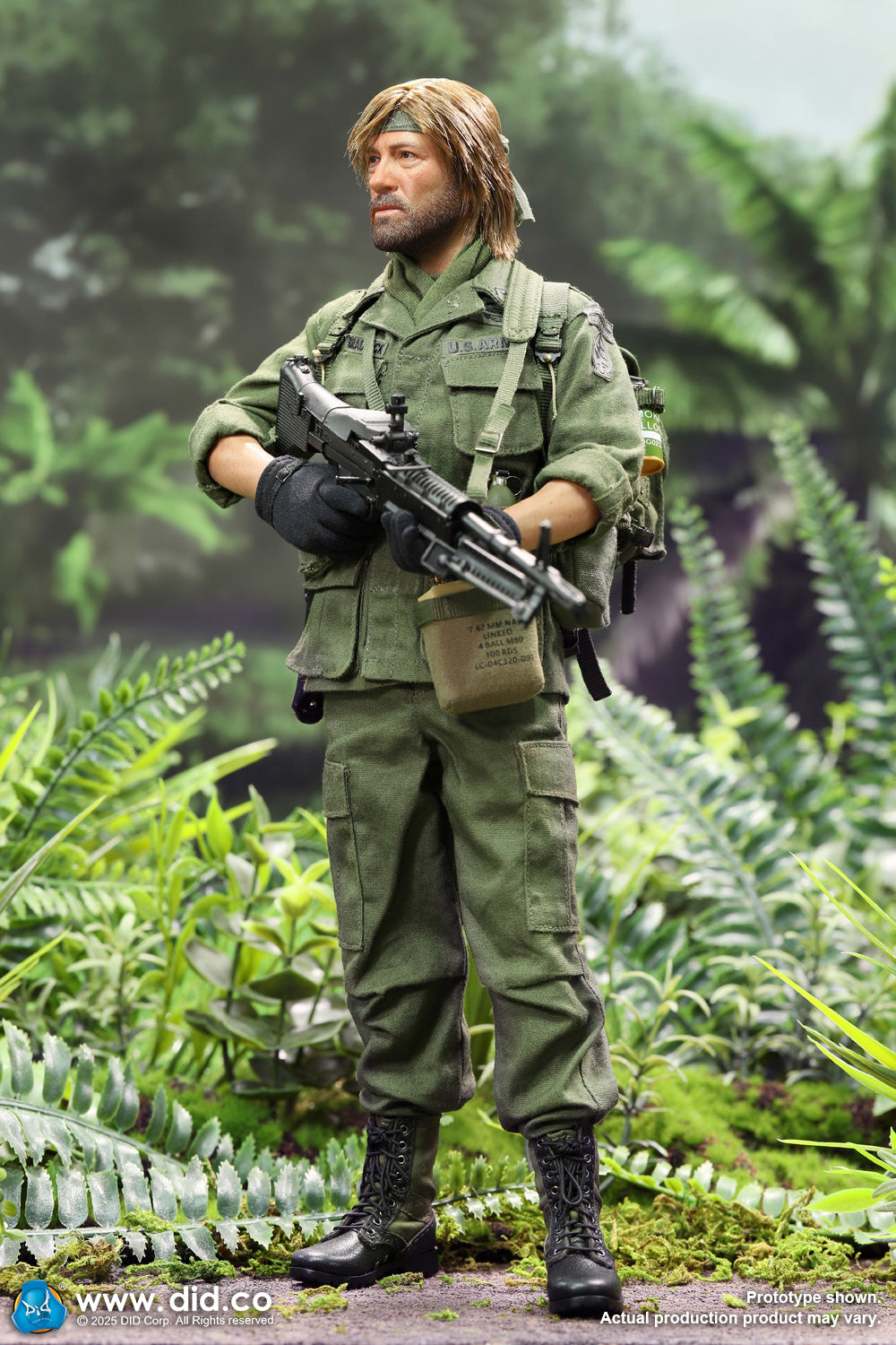 1:6 scale DiD V80184 Vietnam War U.S. Army Colonel James 12" Figure