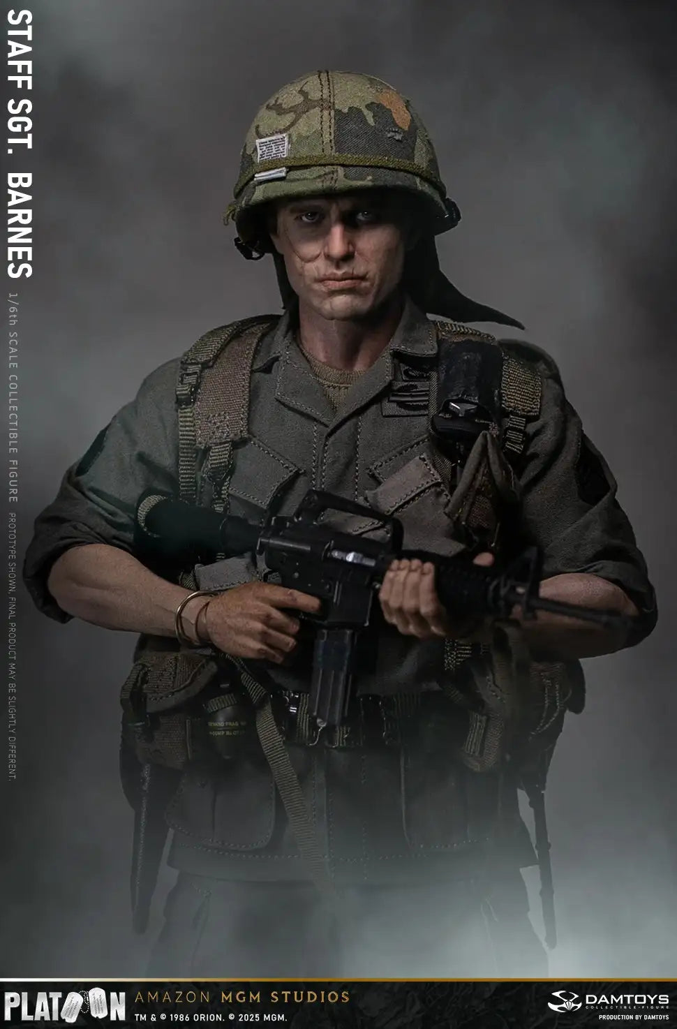 1:6 scale DAMTOYS Field Platoon Vietnam War U.S. Army Sergeant
