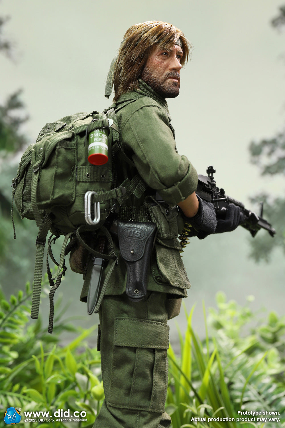 1:6 scale DiD V80184 Vietnam War U.S. Army Colonel James 12" Figure