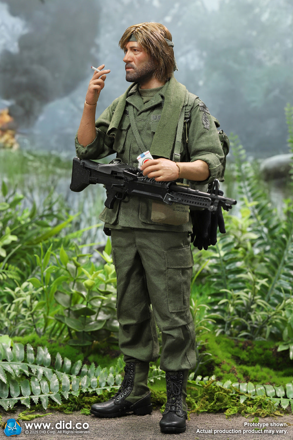 1:6 scale DiD V80184 Vietnam War U.S. Army Colonel James 12" Figure