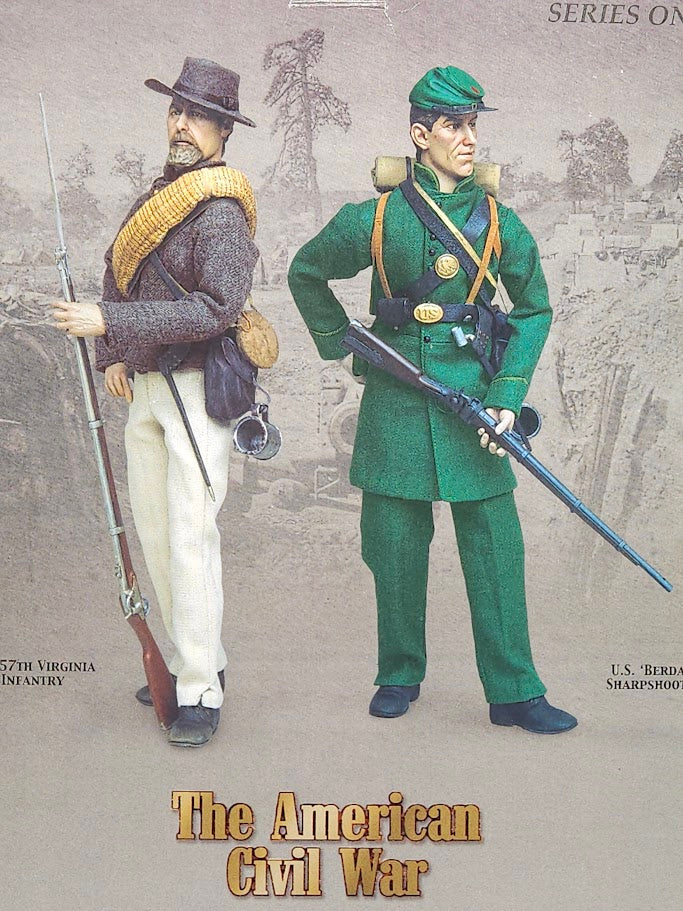 1:6 scale Sideshow Civil War Confederate Jean Cloth Pants for 12" Figures
