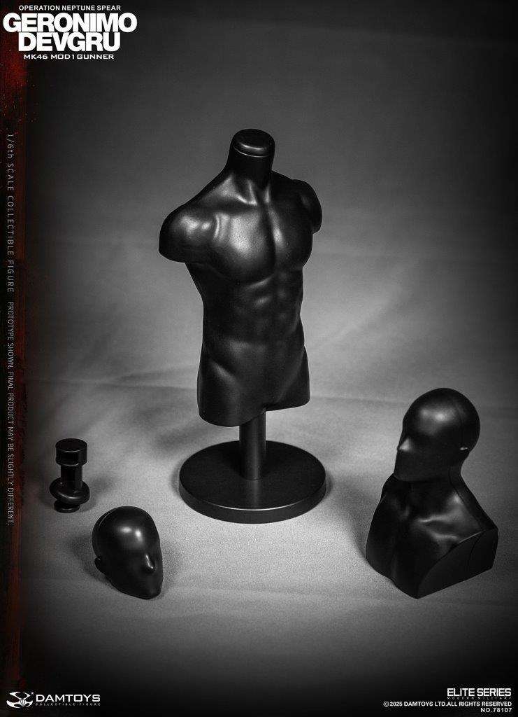 1:6 scale Damtoys 78107 DEVGRU Operation Neptune Spear “GERONIMO”MK46 MOD1 GUNNER (PREORDER)