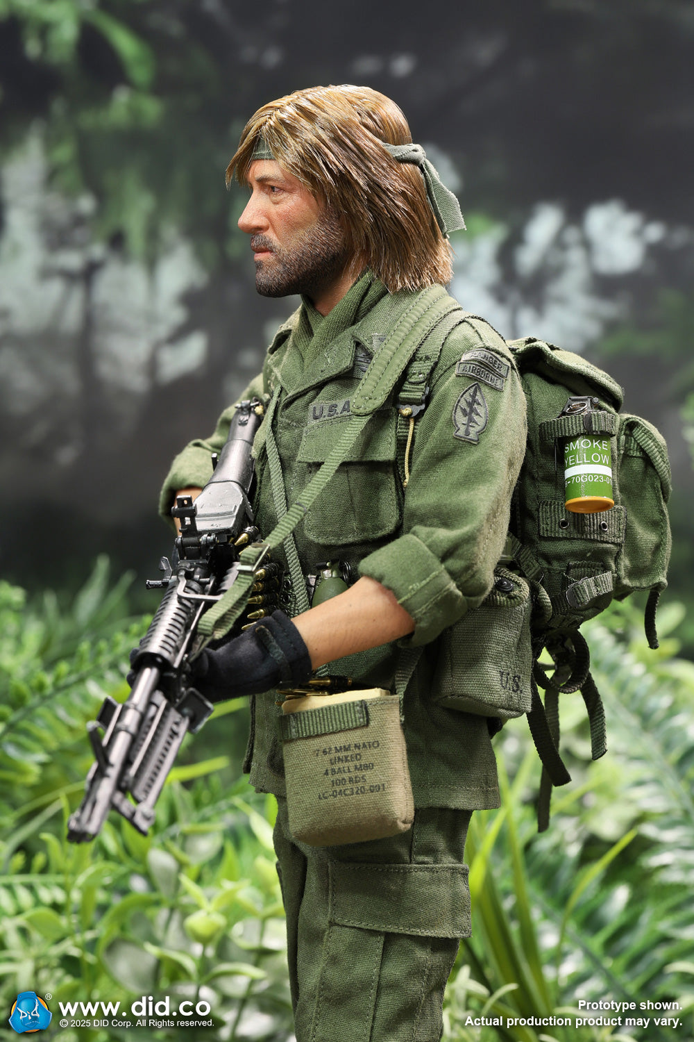 1:6 scale DiD V80184 Vietnam War U.S. Army Colonel James 12" Figure