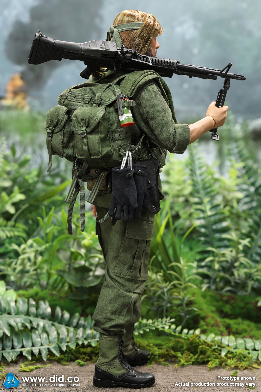 1:6 scale DiD V80184 Vietnam War U.S. Army Colonel James 12" Figure