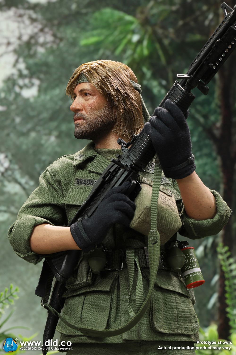 1:6 scale DiD V80184 Vietnam War U.S. Army Colonel James 12" Figure
