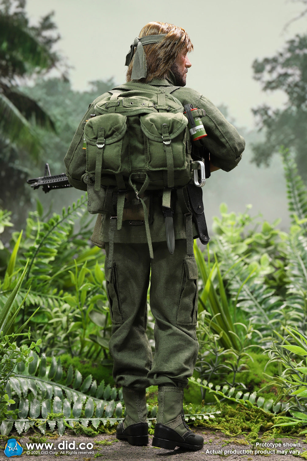 1:6 scale DiD V80184 Vietnam War U.S. Army Colonel James 12" Figure