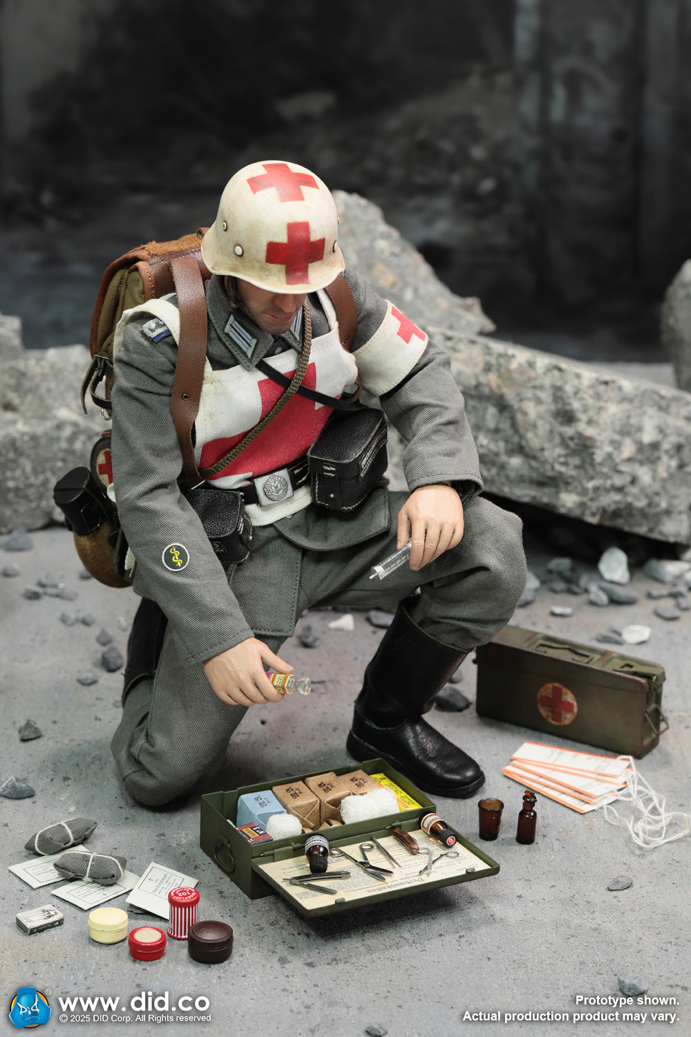 1:6 scale DiD D80183 German Medic Officer Candidate, Unterazt - Groger (PREORDER)