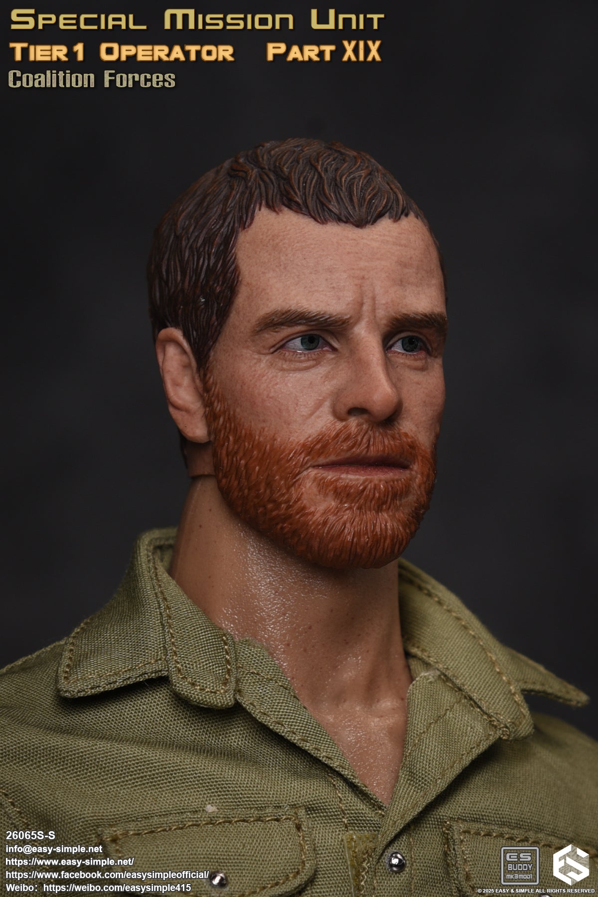 1:6 scale Easy & Simple 26065S-S SMU Tier1 Operator Part XIX Coalition Forces