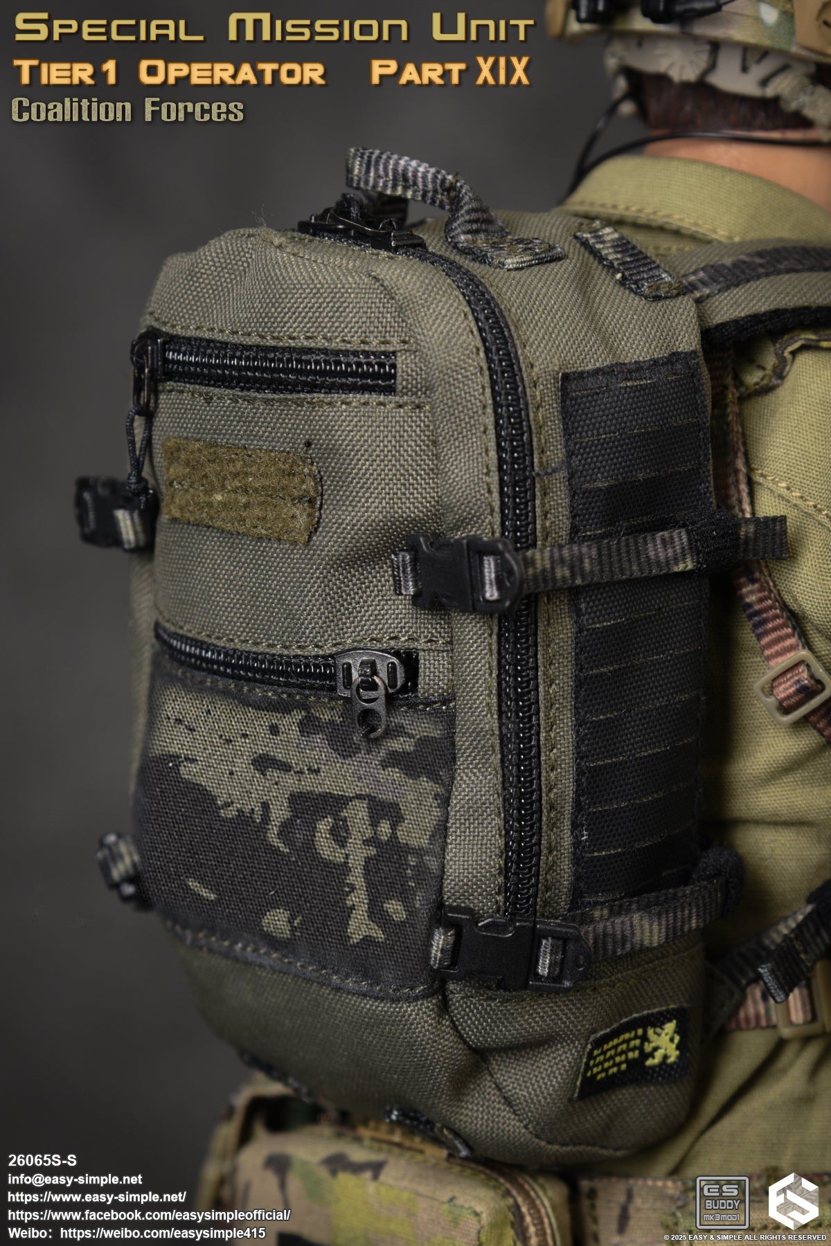 1:6 scale Easy & Simple 26065S-S SMU Tier1 Operator Part XIX Coalition Forces