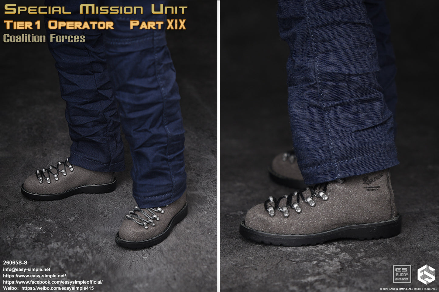1:6 scale Easy & Simple 26065S-S SMU Tier1 Operator Part XIX Coalition Forces