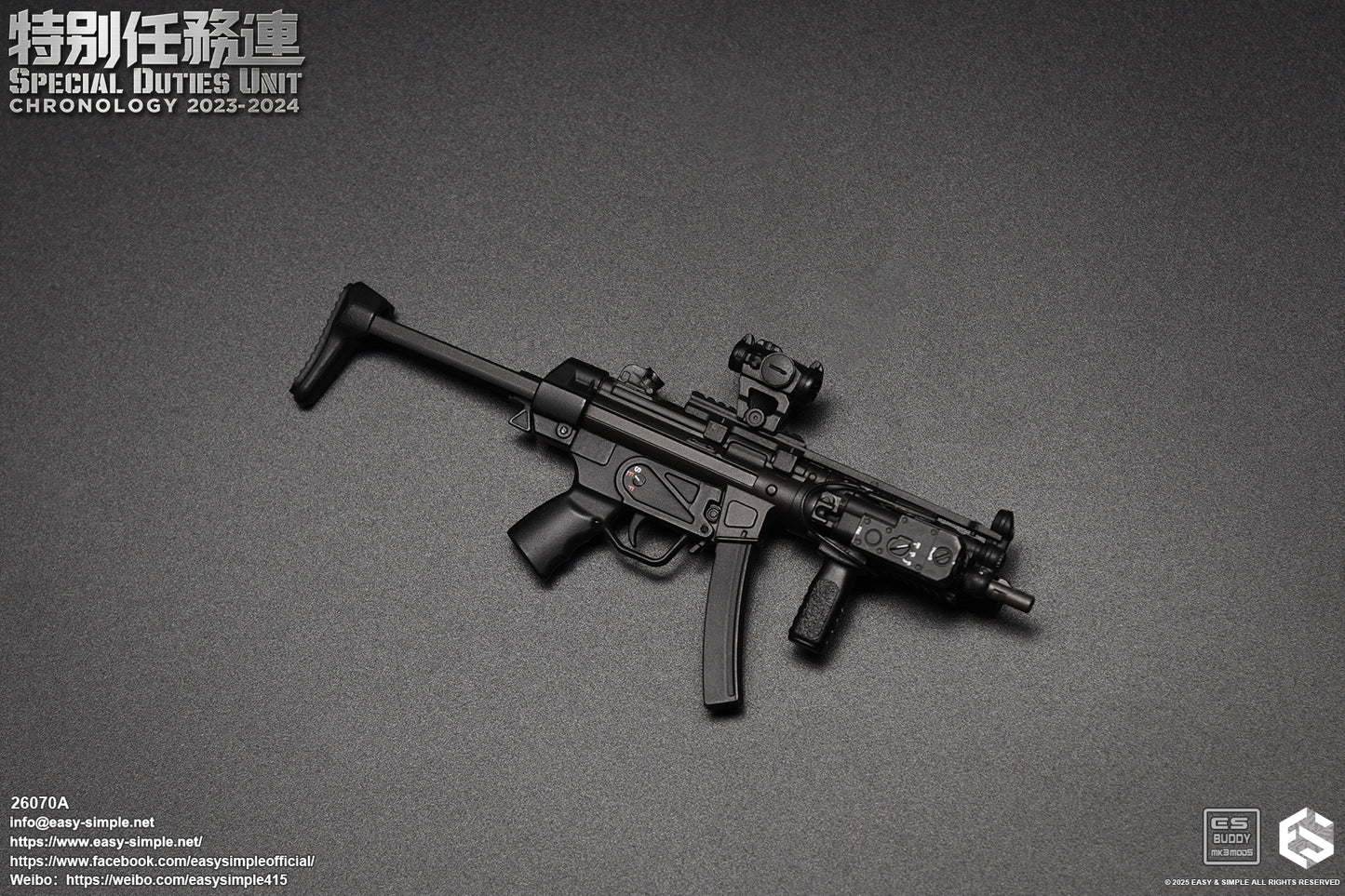 1:6 scale Easy & Simple 26070A Special Duties Unit Assault Team Chronology 2023-2024 (PREORDER)