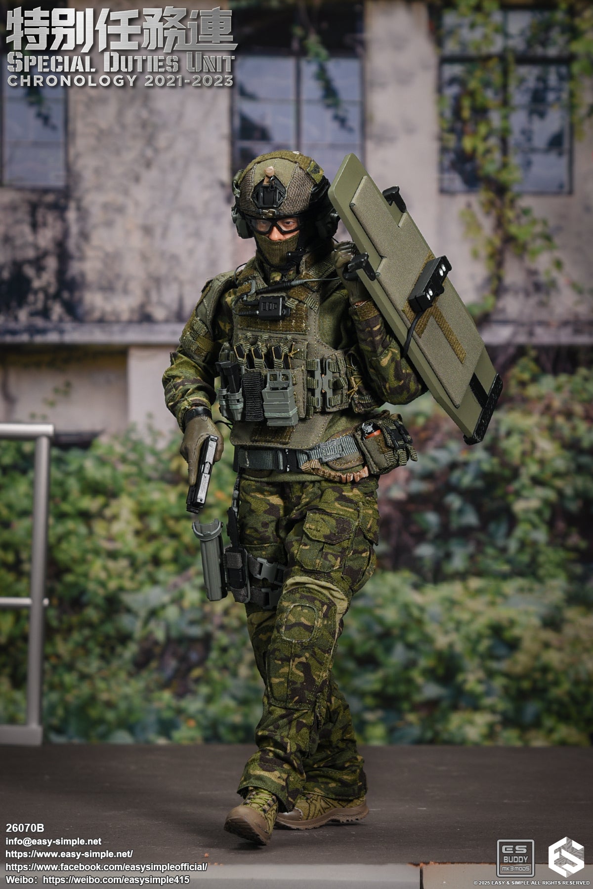 1:6 scale Easy & Simple 26070B Special Duties Unit Assault Team Chronology 2023-2024 (PREORDER)