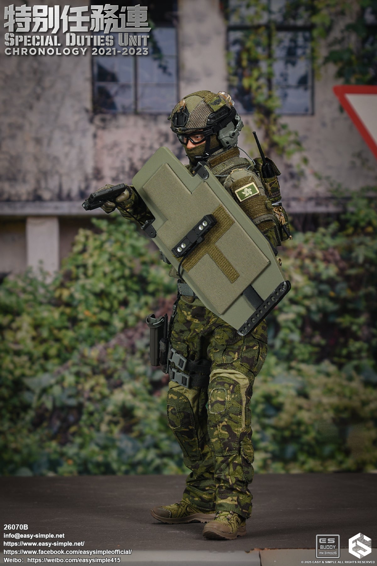 1:6 scale Easy & Simple 26070B Special Duties Unit Assault Team Chronology 2023-2024 (PREORDER)