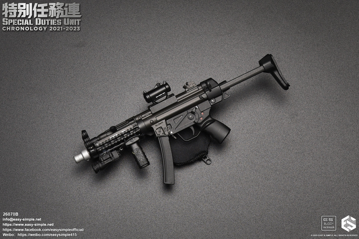 1:6 scale Easy & Simple 26070B Special Duties Unit Assault Team Chronology 2023-2024 (PREORDER)
