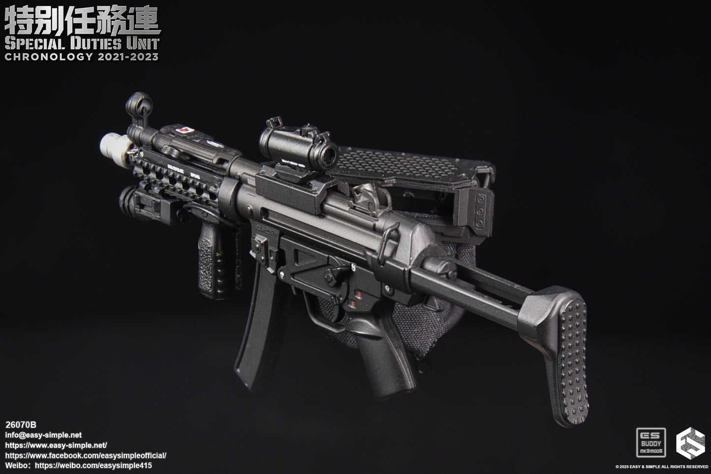1:6 scale Easy & Simple 26070B Special Duties Unit Assault Team Chronology 2023-2024 (PREORDER)