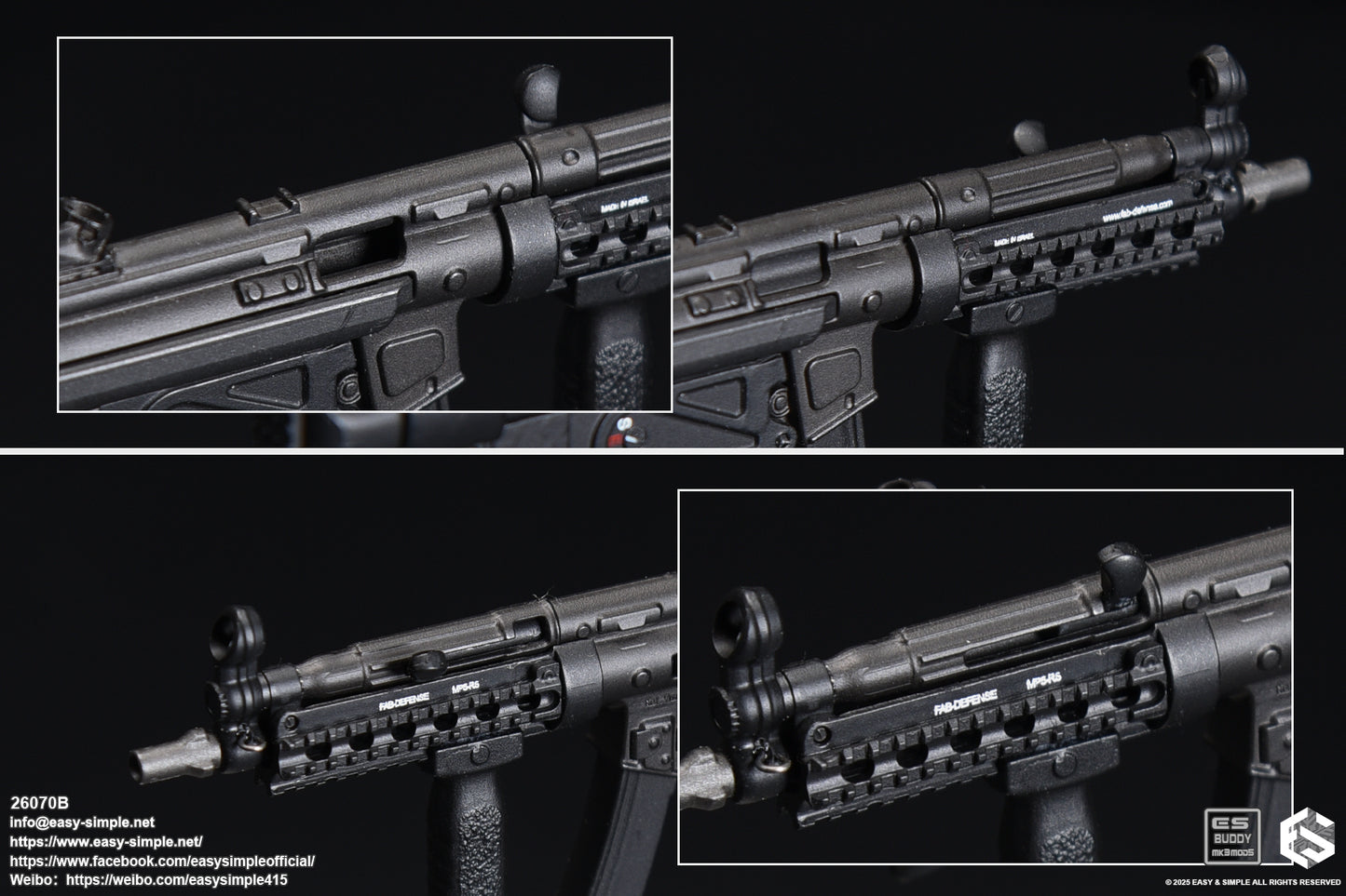 1:6 scale Easy & Simple 26070B Special Duties Unit Assault Team Chronology 2023-2024 (PREORDER)