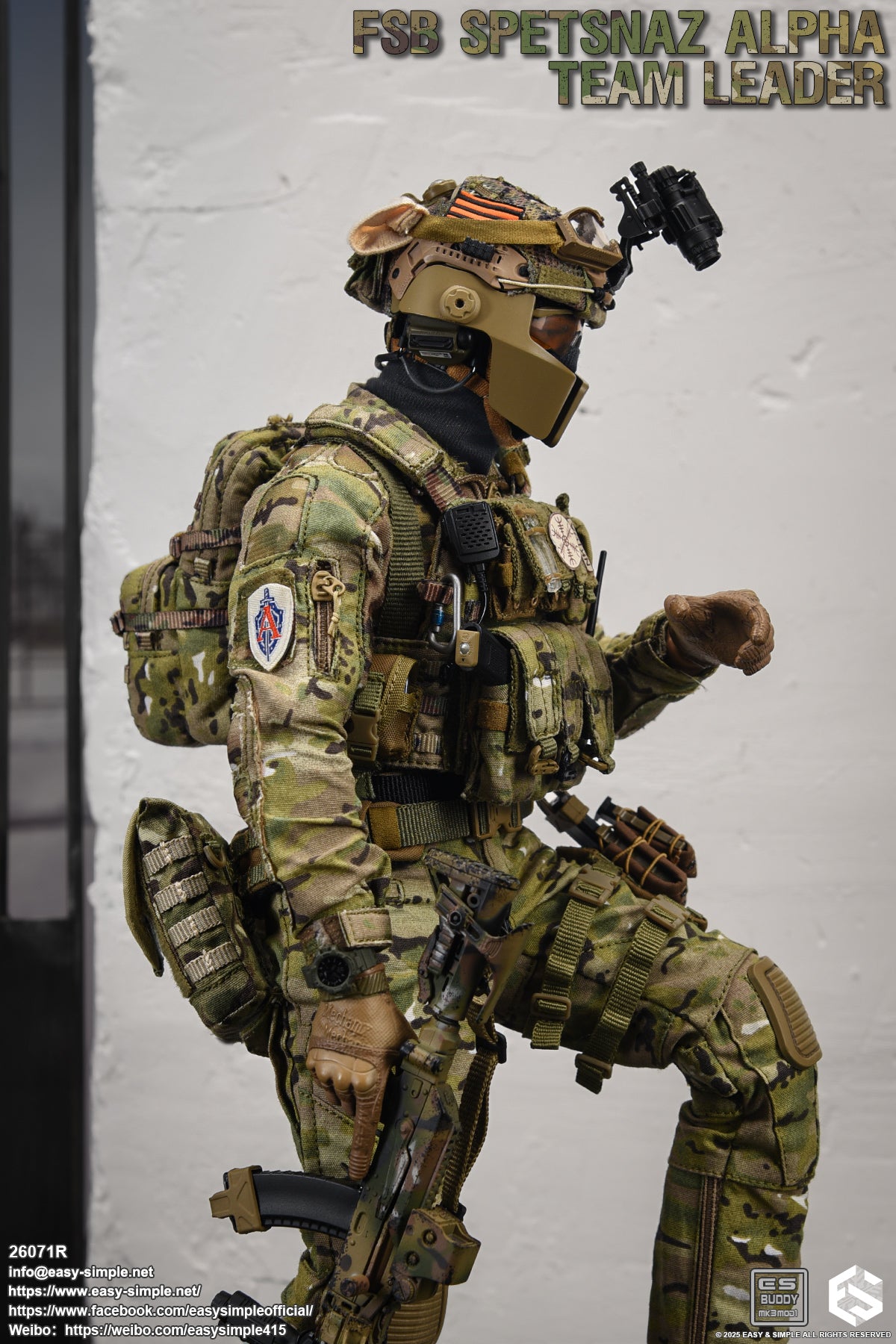 1:6 scale Easy & Simple FSB ALPHA Team Leader 12" Action Figure 26071R