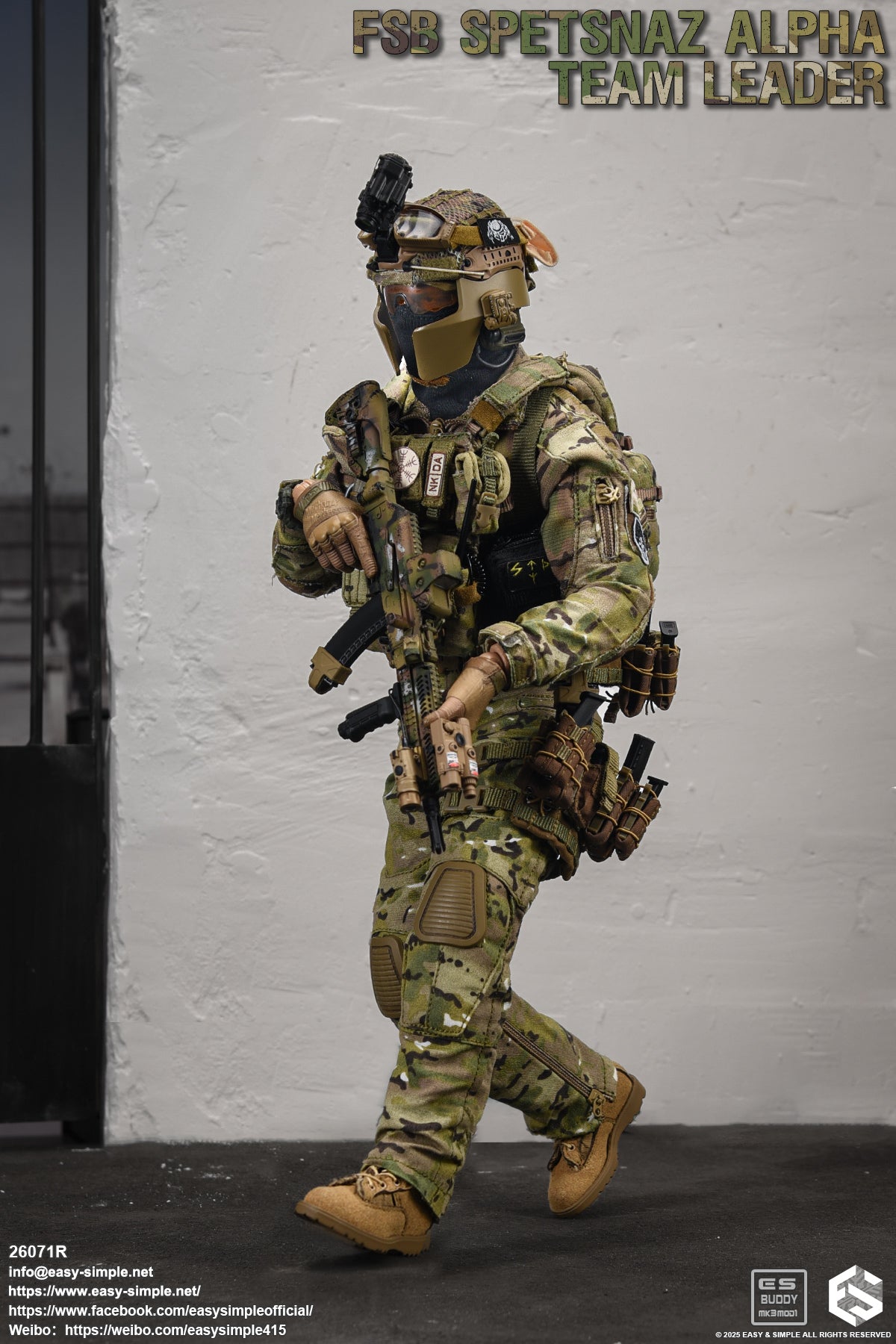 1:6 scale Easy & Simple FSB ALPHA Team Leader 12" Action Figure 26071R