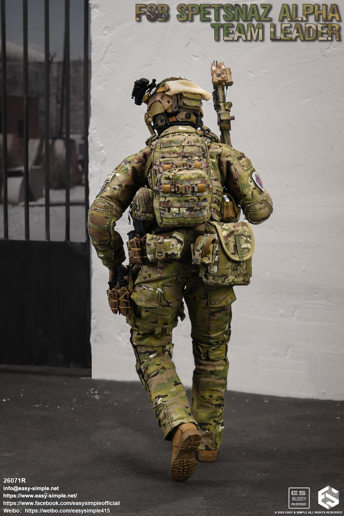 1:6 scale Easy & Simple FSB ALPHA Team Leader 12" Action Figure 26071R