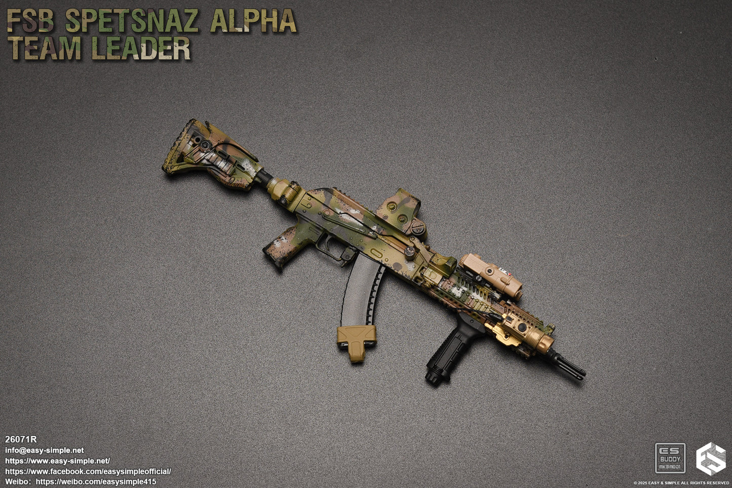 1:6 scale Easy & Simple FSB ALPHA Team Leader 12" Action Figure 26071R