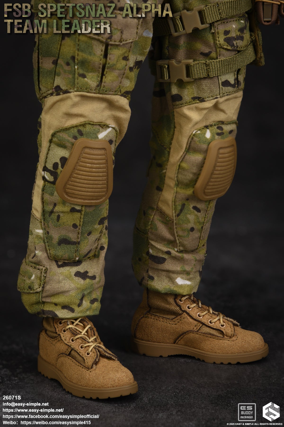 1:6 scale Easy & Simple Russian FSB ALPHA Team Leader Special Version 12" Action Figure 26071S