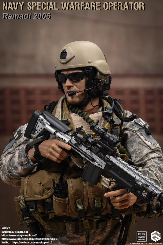 1:6 scale Easy & Simple 26072 NAVY SPECIAL WARFARE OPERATOR Ramadi 2006 (PRE-ORDER)