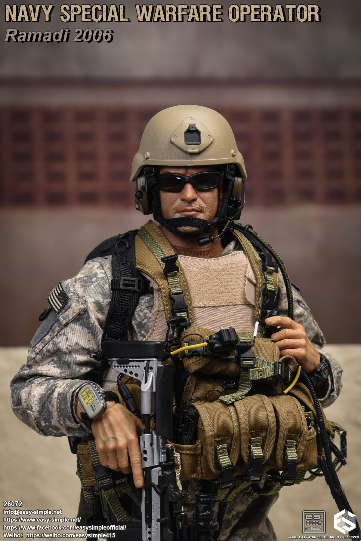 1:6 scale Easy & Simple 26072 NAVY SPECIAL WARFARE OPERATOR Ramadi 2006 (PRE-ORDER)