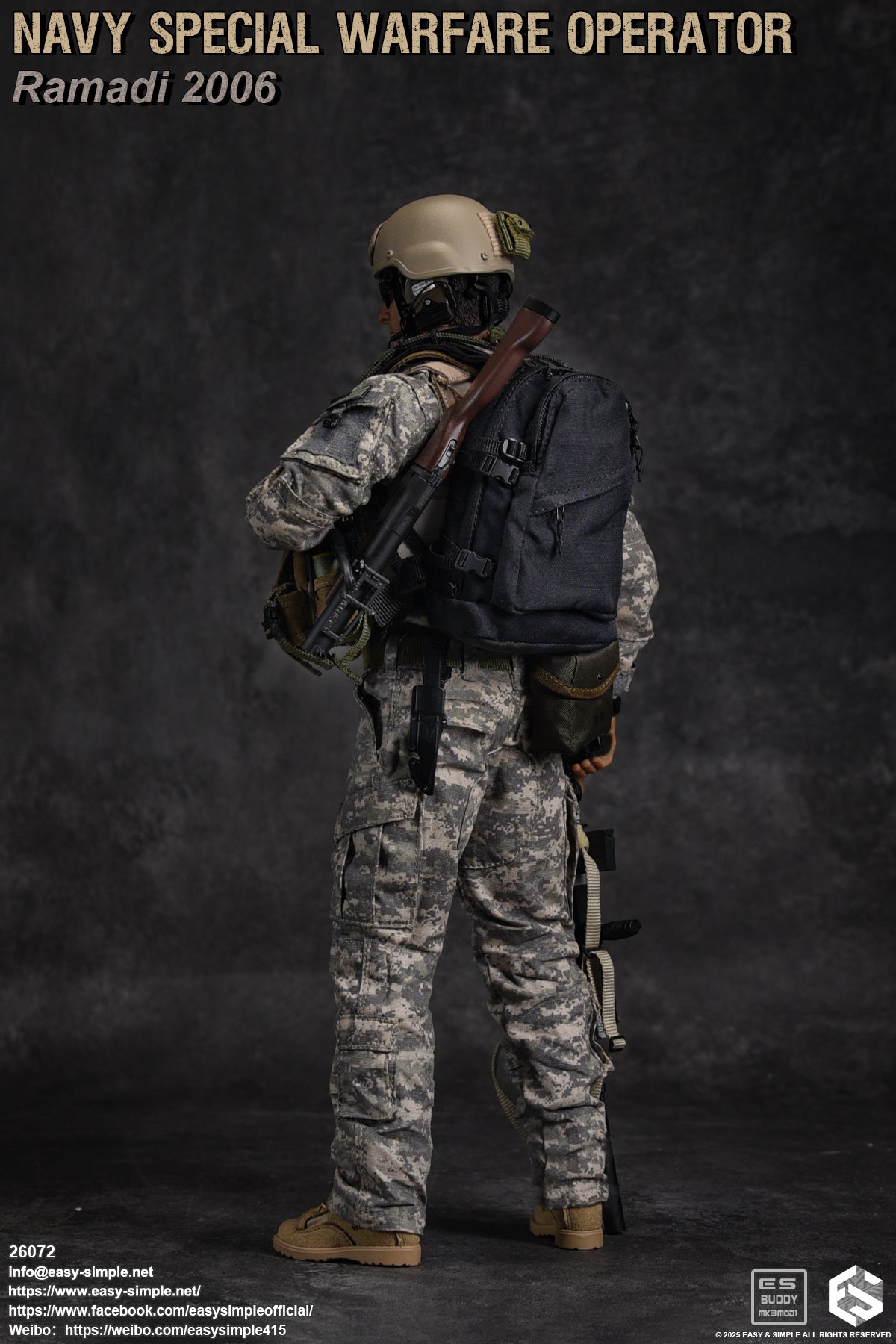 1:6 scale Easy & Simple 26072 NAVY SPECIAL WARFARE OPERATOR Ramadi 2006 (PRE-ORDER)