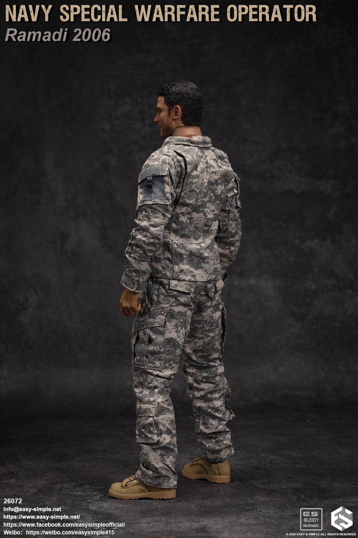 1:6 scale Easy & Simple 26072 NAVY SPECIAL WARFARE OPERATOR Ramadi 2006 (PRE-ORDER)