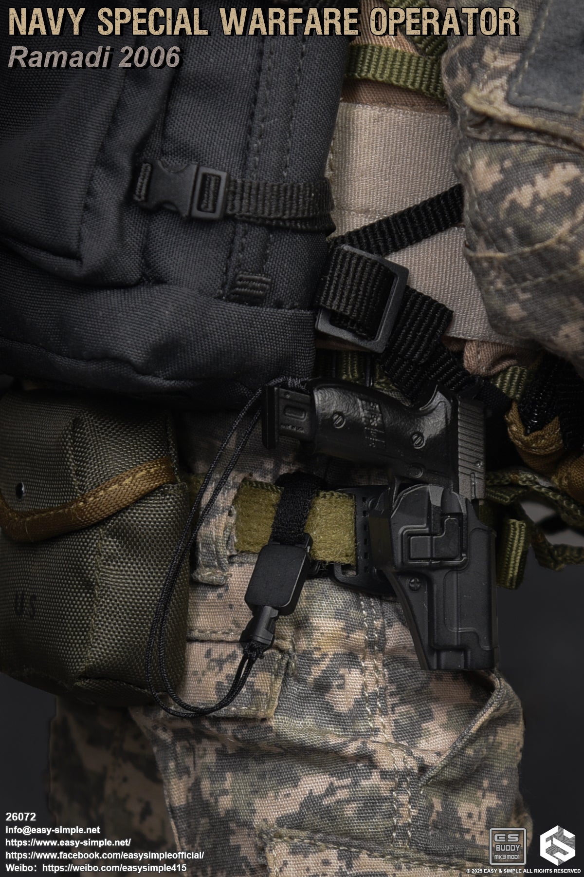 1:6 scale Easy & Simple 26072 NAVY SPECIAL WARFARE OPERATOR Ramadi 2006 (PRE-ORDER)
