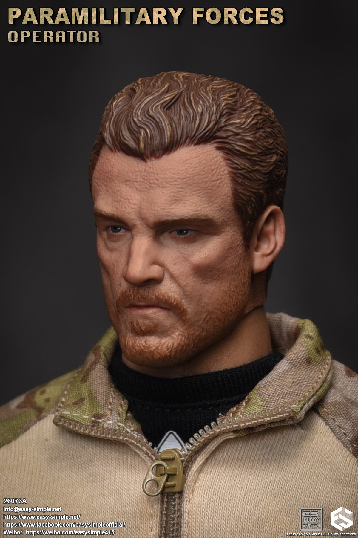 1:6 scale Easy & Simple Paramilitary Forces Operator Version A 12" Figure 26073A (PRE-ORDER)