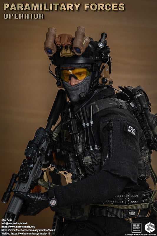 1:6 scale Easy & Simple Paramilitary Forces Operator Version B 12" Figure 26073B (PRE-ORDER)