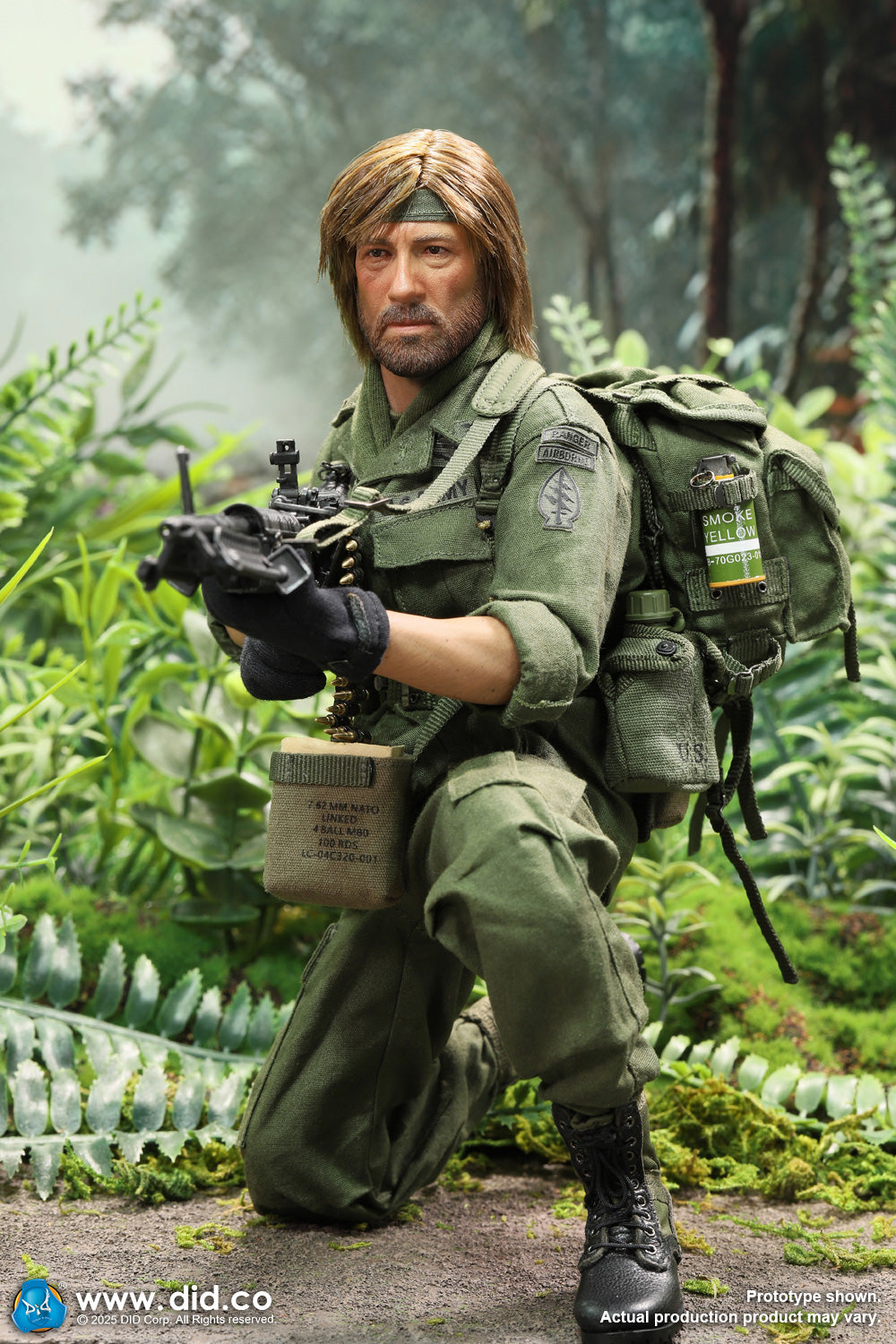 1:6 scale DiD V80184 Vietnam War U.S. Army Colonel James 12" Figure
